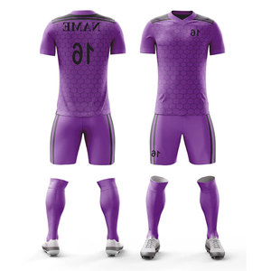 Uniformes de Baloncesto Personalizados para Equipos Juveniles Masculinos, Conjuntos de Rugby para Entrenamiento, Precio Económico, 100% Poliéster, Uniformes de Fútbol de Color Sólido - Product Image 4