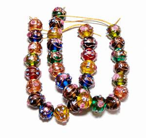 Wholesale 12mm Round Lampwork <b>Crystal</b> Glass <b>Beads</b> for DIY Jewelry Making Wedding Cake Decoration <b>Bracelets</b> Necklaces Earrings - Product Image 1