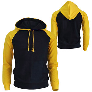 Sweat à capuche pour homme en polaire respirant de haute qualité, coupe régulière, automne-hiver, décontracté, épaules tombantes, couleur unie - Product Image 1