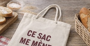 Bolsas de Tela de Algodón Personalizadas con Bolsillos y Asa Superior, de Alta Calidad, para Pan, las Más Vendidas - Product Image 5