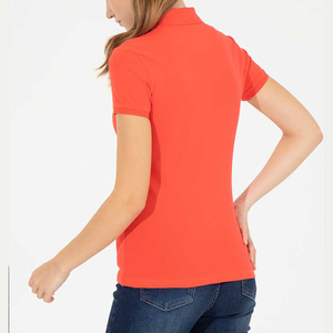 T-shirt surdimensionné à col rond pour femme, en jersey de coton brodé sur mesure, manches courtes, décontracté, pour le bureau, été, vente en gros usine - Product Image 4