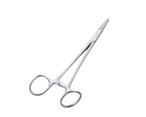 Porte-aiguille Neivert à usage unique, 13 cm, en acier inoxydable, pour ORL, chirurgie plastique et chirurgie générale - Product Image 1