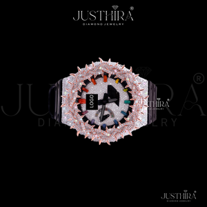 Wholesale Supply Designer Moissanite Diamond <b>Watch</b> Iced Bling Style Quartz Movement Wristwatch Available At Competitive Price - Product Image 4