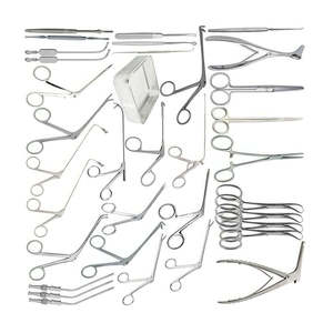 ชุดเครื่องมือผ่าตัดหู คอ จมูก แบบใช้มือ ทำจากเหล็กคุณภาพสูง ขายส่ง - Product Image 3
