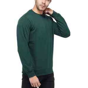 Sudadera de Alta Calidad con Logotipo Personalizado, Cuello Redondo, Hecha a Medida, de Algodón, Lisa, de Manga Larga para Hombre - Product Image 5