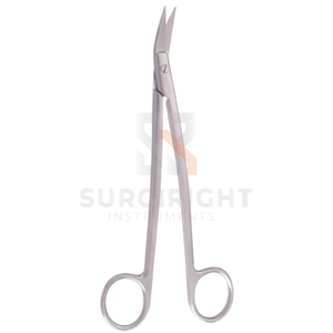 กรรไกรผ่าตัดแบบโค้ง Blush Surgical Dean ขนาดสั่งทำพิเศษ สำหรับงานผ่าตัดช่องปากและหู คอ จมูก ผลิตจากเหล็กกล้าไร้สนิมเยอรมัน มาตรฐาน CE MOL รุ่น SI-OIS-0001 - Product Image 4