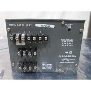 แหล่งจ่ายไฟ Lambda LJS-12-24-OV 105-132VAC - อุปกรณ์และอะไหล่เซมิคอนดักเตอร์ระดับโลกที่เชื่อถือได้ - Product Image 1
