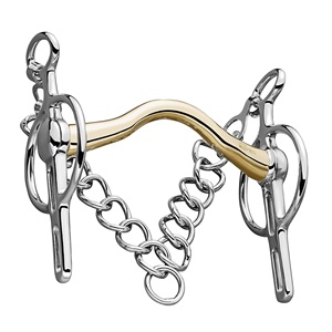Horse Liverpool Driving Bit Copper Mouth Stainless Steel High Quality <b>Equestrian</b> for Training Carriage Comfortable TM STAR Model - Product Image 1