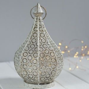 Decorative Moroccan Customised Decorative Outdoor Indoor, Metal <b>Candle</b> Lanterns Farmhouse Floor & Hanging Lanterns - Product Image 4