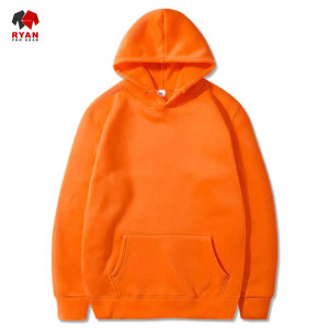 Sweat à capuche pour homme Ryan Pro Gear avec logo personnalisé sur le devant, 100% coton molletonné, coupe classique, hiver, fourniture ODM, motif uni - Product Image 3