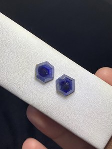 Zafiros azules naturales facetados, piedras preciosas sueltas para la fabricación de joyas, anillos, colgantes, pendientes, regalo para mujeres - Product Image 6