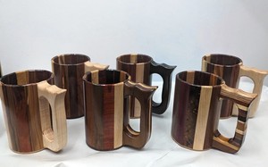 UNIQUE WOODEN BAMBOO HANDLE Wooden Coffee <b>Mug</b> Cup Office Home Business Gift Wholesale Cup <b>Mug</b> for Christmas - Product Image 4