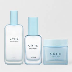 Set de Hidratación Uride Marine Energy - 3 Piezas: Tónico, Ampolla y Crema con Ácido Hialurónico para el Rostro en Envase de Botella - Product Image 1