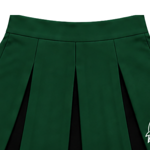 Jupe plissée vert forêt pour femmes et filles, idéale pour la danse, les équipes sportives, les spectacles, l'entraînement et les compétitions, uniforme de sport - Product Image 5