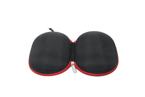 Funda ecológica con logotipo personalizado DIY para auriculares grandes redondos, bolsas Eva impermeables con diseño personalizado - Product Image 3