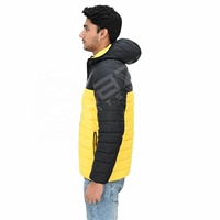Blaze Fight Wear 2025 Nouvelle veste d'hiver à capuche pour homme 150g-200g Grande taille Coupe ajustée