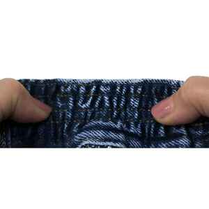 Shorts en jean décontractés pour hommes de haute qualité, sur mesure, pour l'été, confortables, respirants, coupe droite ample, 100 % coton, vente chaude - Product Image 2