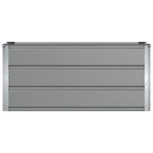 Maceta de Acero Gris Claro de 39.37 x 15.75 x 17.72 Pulgadas para Flores y Plantas - Product Image 4