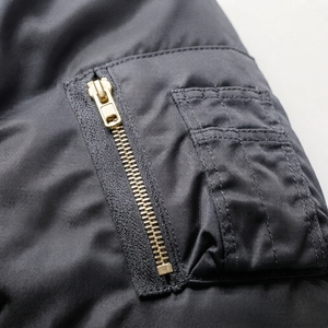 Bomber <b>Jacket</b> Greek Wear Sorority Products Full Zip Ribbed Waistband Lightweight Flight <b>Jacket</b> - Product Image 4