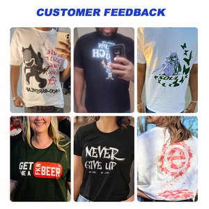 เสื้อยืดผู้ชายขายส่ง ผ้าฝ้าย 100% เป็นมิตรกับสิ่งแวดล้อม ระบายอากาศได้ดี ทรงโอเวอร์ไซส์ พร้อมออกแบบลายตามสั่ง ทรงหลวม ไหล่ตก - Product Image 3