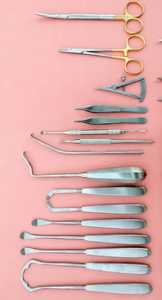 Juego de instrumentos manuales para reparación de labio y palato hendidos, abrebocas de acero inoxidable alemán con certificación CE y caja de esterilización - Product Image 3
