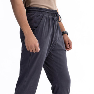 High Quality OEM Service Custom Logo Men's Wholesale <b>Slim</b> Fit Quick Dry <b>Jogger</b> Breathable Eco-Friendly 100% Cotton Trouser - Product Image 2