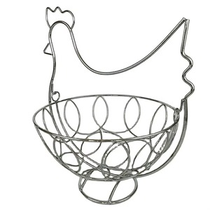 Buy High Garde Metal Steel <b>Basket</b> with Silver Finished Available Latest Designed Fruit <b>Basket</b> for Sale - Product Image 4