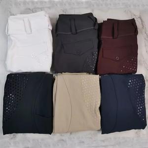 EQUILUX HANDCRAFT BOUTIQUE Pantalones de Montar de Secado Rápido para Mujer - Material Transpirable de Poliéster/Spandex que Absorbe el Sudor y Brinda Comodidad - Product Image 3
