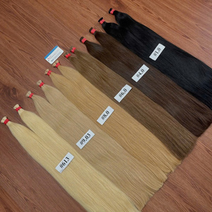 Cabello al por mayor Thanh: Extensiones de cabello virgen Remy vietnamita 100% natural, con cutícula intacta, doble densidad, todos los colores, 100g - Product Image 3