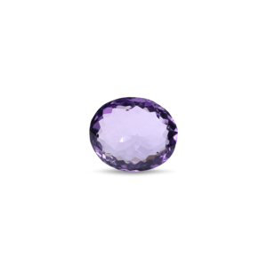 Loose Amethyst Gemstone 6.25 Carat Oval Cut for Fine Jewelry - Product Image 1