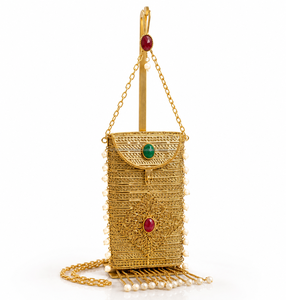 Wholesale Metal Pouch Clutch Bag Luxury Evening Party Wedding Handbag for Women - Product Image 1
