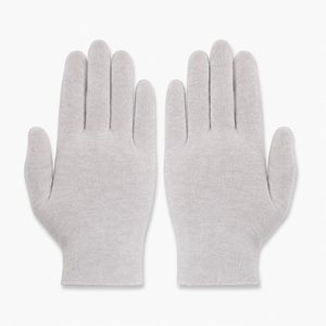 Gants antidérapants en coton grainé, épaisseur 10 mil, sans silicone, conception flexible, ajustement sûr pour le travail en entrepôt, l'emballage et l'assemblage - Product Image 5