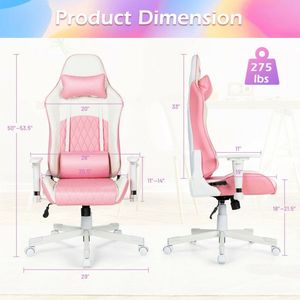 Sedia da Ufficio Ergonomica Direzionale con Schienale Alto, Poggiatesta, Supporto Lombare, Tessuto Traspirante, Massaggio e Funzione Girevole - Product Image 4
