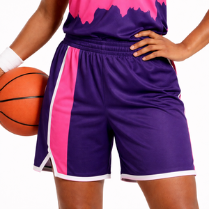 Ensemble de maillots et shorts d'équipe de basketball, légers, respirants, design personnalisé, impression par sublimation, fournisseur en gros OEM ODM - Product Image 4