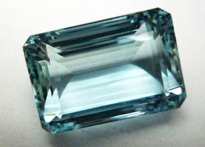 Piedras preciosas sueltas de corte facetado de Esmeralda aguamarina transparente de cristal azul Natural de alta calidad para la fabricación de joyas a precios bajos - Product Image 3