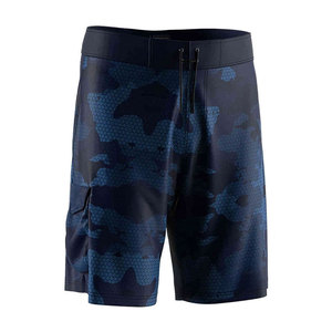 Pantalones Cortos de Pesca para Hombre con Protección Solar UPF 50, Secado Rápido, Cierre de Poliéster, Camuflaje, Impresión por Sublimación - Product Image 1