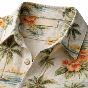 Camisas de Lino y Algodón Ecológicas, Ligeras, Transpirables y de Secado Rápido, al por Mayor, Personalizadas, Fabricante OEM para Ropa Casual de Adultos - Product Image 4