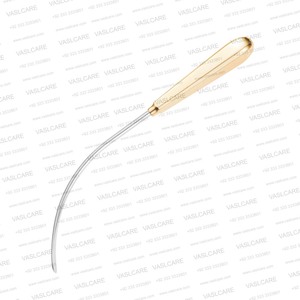 Elevador de frente Daniel Endoforehead de 9-1/4 pulgadas, curvo completo, endoscópico, para levantamiento de frente y cejas, instrumento de cirugía plástica de Vaslcare - Product Image 2