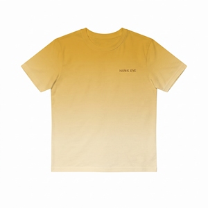 T-shirts décontractés unisexes pour enfants, à col rond, à manches courtes, bicolores, avec sublimation ombrée, pour garçons et filles, vente en gros - Product Image 4