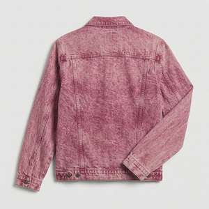 Veste en jean pour homme haut de gamme, best-seller, tendance, streetwear décontracté avec fabrication OEM ODM et solutions d'approvisionnement internationales. - Product Image 4