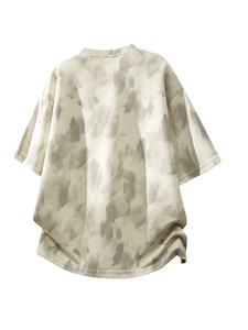 Camiseta Gráfica Vintage de Gran Tamaño, 230 g/m², Algodón Pesado, Impresión DTG con Logotipo Personalizado, Venta al Por Mayor de Fábrica, Ropa Premium para Hombre - Product Image 4