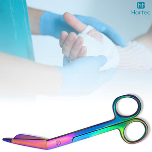 Nouvel arrivage Ciseaux à pansements pour usage hospitalier en acier inoxydable Instrument médical Meilleur fournisseur Ciseaux de traumatologie pour premiers secours - Product Image 6