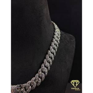 Custom Name Pendant Necklace VVS Moissanite Diamond <b>Iced</b> <b>Out</b> Tennis <b>Chain</b> 925 Sterling Silver Luxury Hip Hop Jewelry By Trisha - Product Image 5