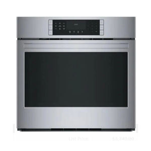 Horno Eléctrico de Pared Bosch Serie 800 HBL8453UC de 30 Pulgadas, Inteligente, de Acero Inoxidable - Product Image 1