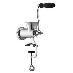 Tritacarne Manuale in Acciaio Inox 304 con Morsetto da Tavolo e Insaccatrice, 2 Dischi di Taglio - Product Image 1