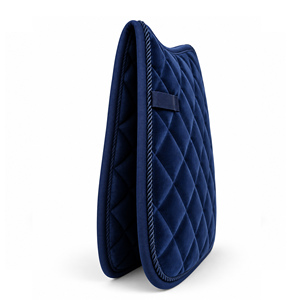 Tapis de selle équestre en gros, matelassé en coton, style diamant, tout usage, pour le saut d'obstacles, protection pour cheval avec sangle de ceinture - Product Image 4