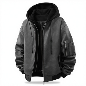 Nouvelle veste en cuir à franges pour femme, veste en cuir PU courte et tendance, coupe-vent, veste en cuir personnalisée en gros - Product Image 1