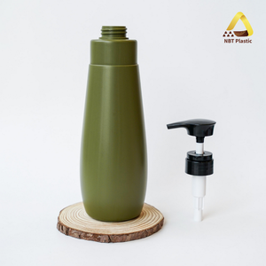 Bouteille en plastique HDPE OEM 800ml pour lotions Logo personnalisé et conception d'emballage pour shampooing revitalisant gel douche - Product Image 3