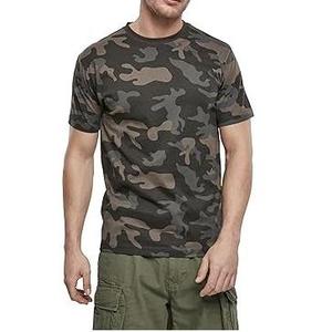 เสื้อยืดแขนสั้นลายพรางสำหรับผู้ชาย ทรงปกติ คอกลม ผ้าเจอร์ซีย์ลำลอง ผ้าฝ้าย ระบายอากาศได้ดี เหมาะสำหรับใส่กลางแจ้ง - Product Image 2