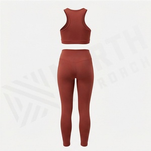 Ropa Deportiva Personalizada con Logotipo, Conjuntos Deportivos de Yoga para Mujer, Ropa de Gimnasio, Venta al Por Mayor - Product Image 2